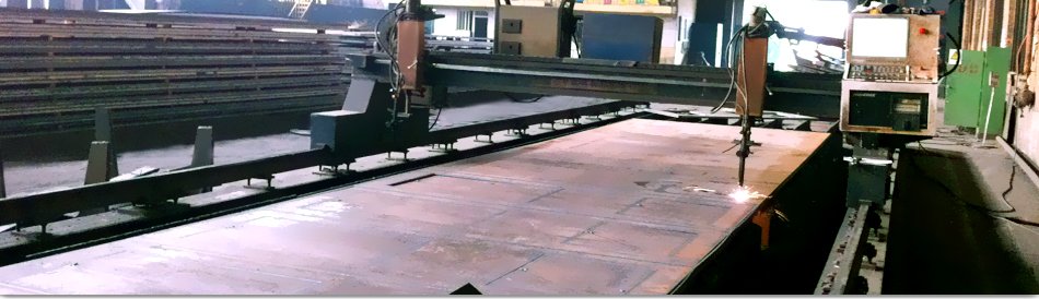 steel plate cutting