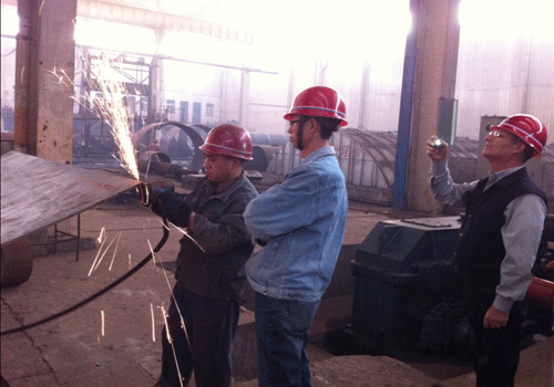 steel plate bevelling inspection end bevelling inspection